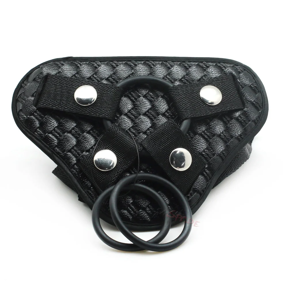 Buy Smspade Black Pu Leather Strap On Harness For 