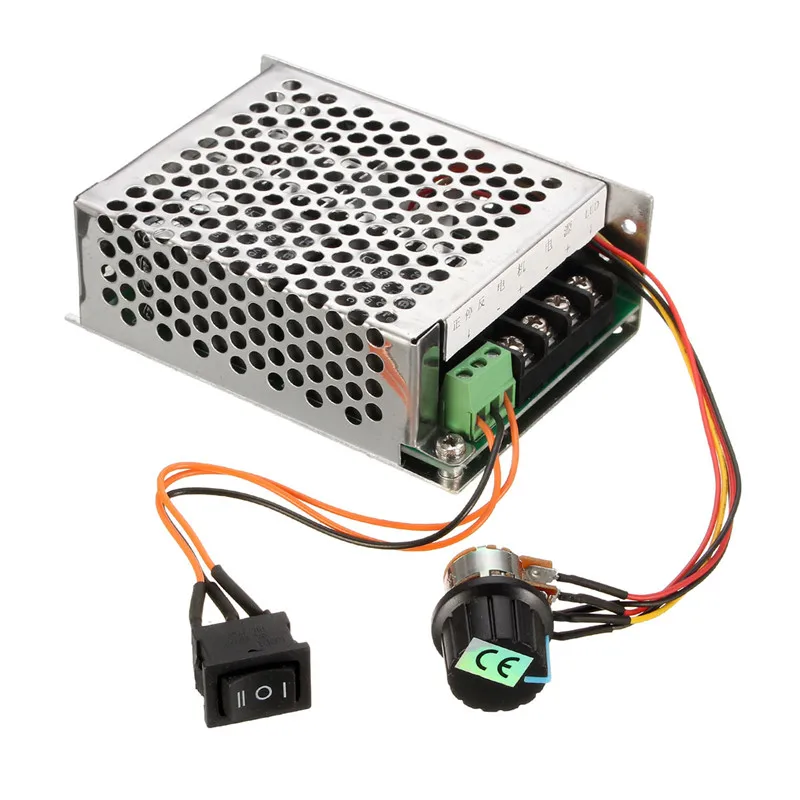 

10-50V 40A PWM DC Motor Speed Controller Regulator CW CCW Reversible Pulse Driver Best Price