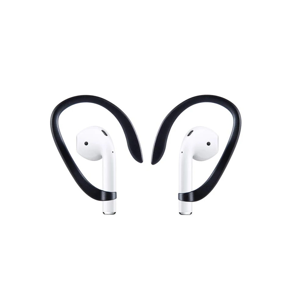 

Luxury Anti lost earpods hook for Airpods holder headphone case silicon sport ear hook air pods protection earbuds accessory