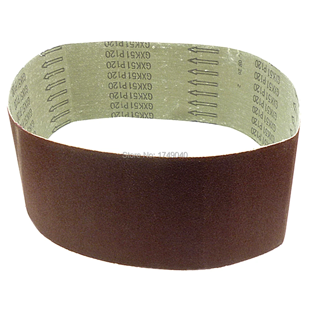 120 Grit Belt Power Finger File Sander Abrasive Sanding Belts 915mm x 100mm P120 Resin Bond