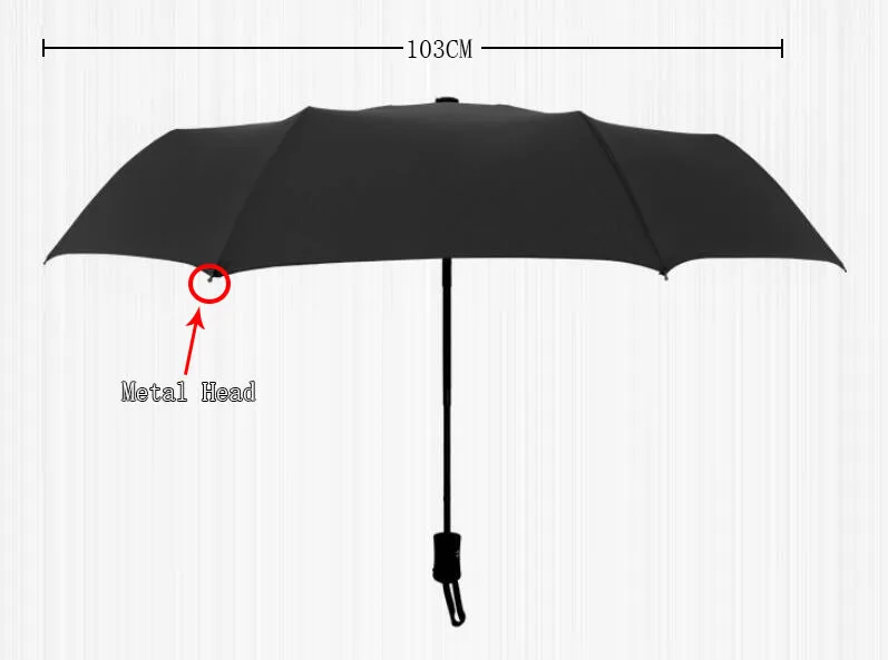 Складной автоматический зонт для деловых мужчин и женщин, мужские зонты от дождя с чехлом больше 57x8K