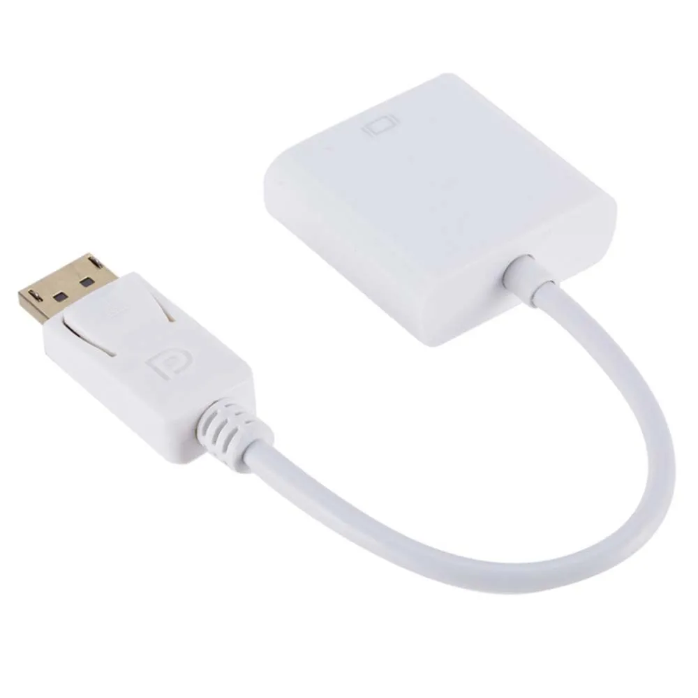 YuBeter DP к VGA видеоадаптеру 1080p штекер порт дисплея гнезду кабели для MacBook проектора