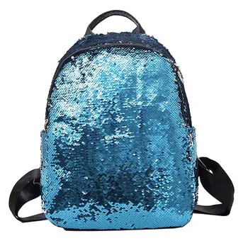 

Transer Fashion Girl Sequins School Bag Backpack Satchel High capacity Student Travel Bag Zipper drop shipping S25 30