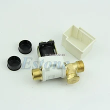 1/" Электрический электромагнитный клапан для воды воздуха N/C нормально закрытый DC 12 В