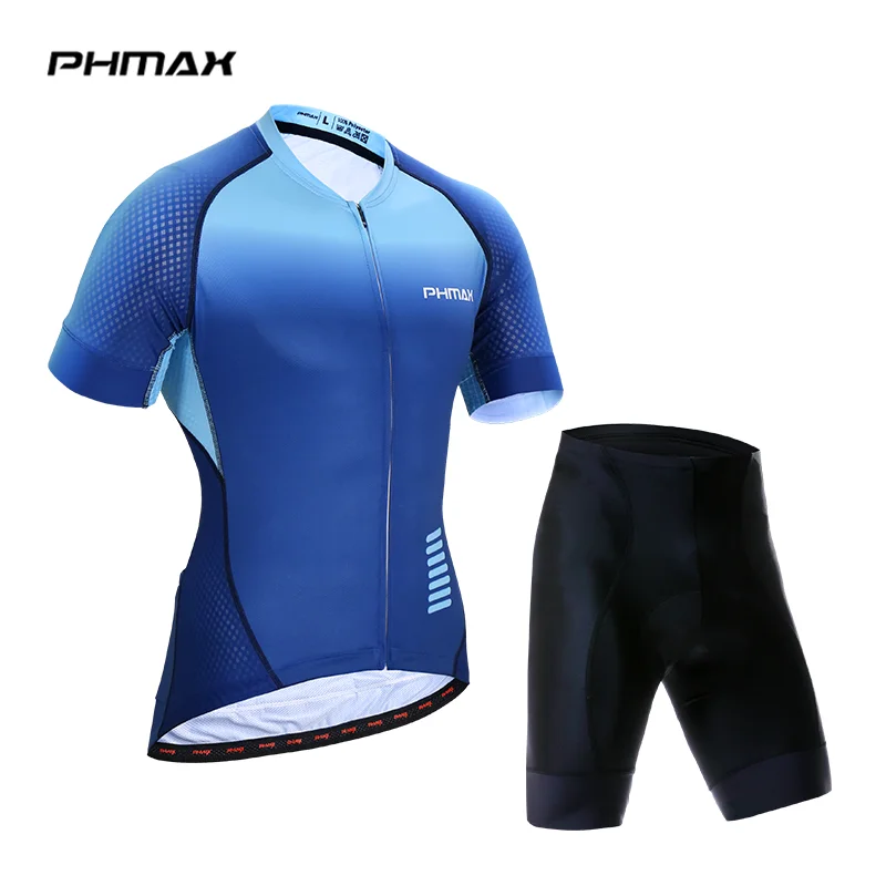 PHMAX Pro Набор Джерси для велоспорта, Майо, Ropa Ciclismo, одежда для гоночного велосипеда, Мужская одежда для горного велосипеда, комплект для велоспорта - Цвет: Normal Cycling Set