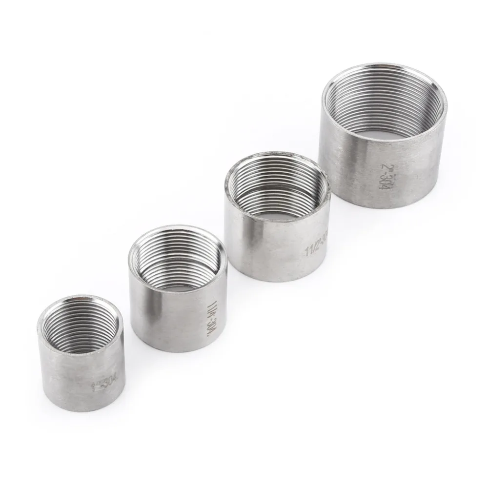 Штуцер для труб 1 шт. фитинги из нержавеющей стали коннектор BSP &quotна 2&quot гнездо x с