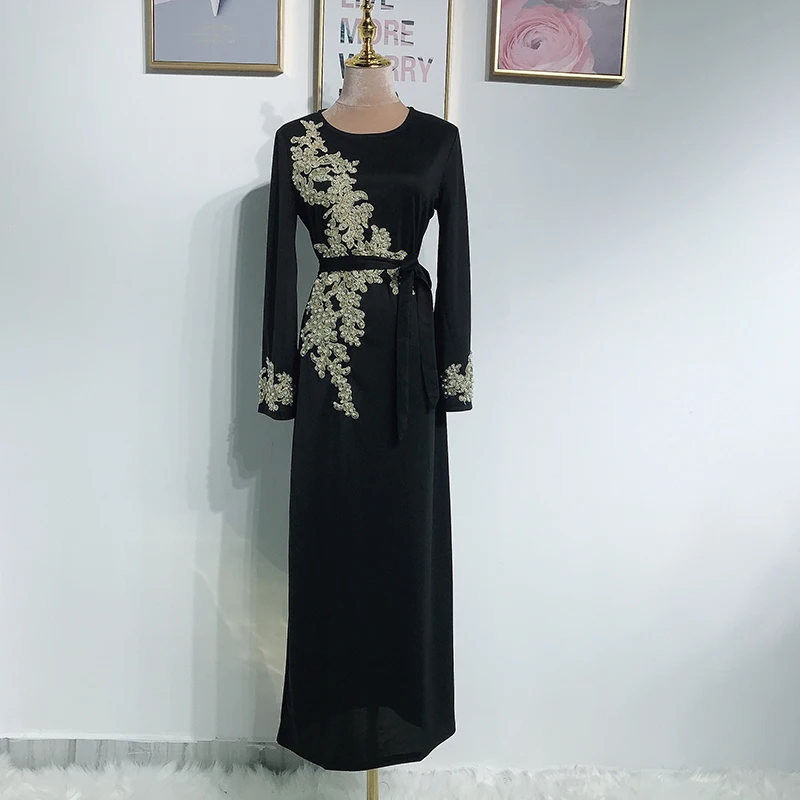 Vestido Longo abaya мусульманское платье исламское кафтан пакистанские арабские турецкие платья Elbise одеяние мусульмане Longue Восточный халат из