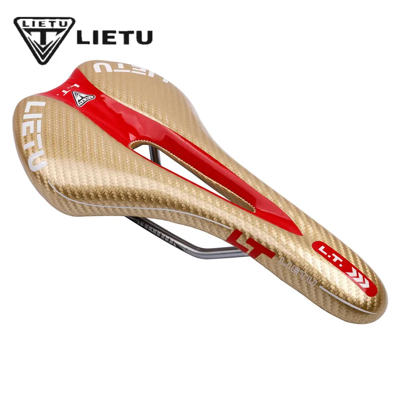 Велосипедное седло LIETU MTB велосипедное нескользящее сиденье PV кожаное переднее