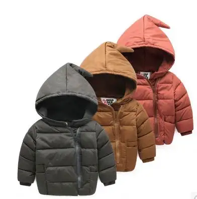 Children s boys fashion side zipper jacket padded winter 2015 new children s clothing Korean version