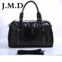 J.M.D 100% Classic Leather Vintage Genuine Men’s Classic Travel Bags Luggage Handbag Cross Body Duffle Bag Huge 18″ 7190