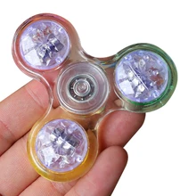 Сплав треугольный кончик пальца гироскоп металлический декомпрессия гироскопа игрушка Спиннер Сфера клевера