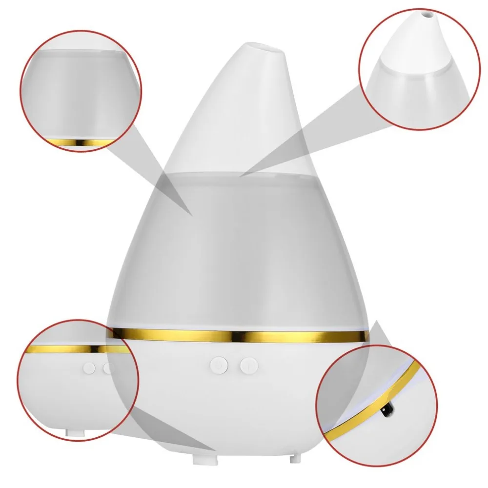 Универсальный usb-увлажнитель в форме капли, автомобильный очиститель воздуха, увлажнитель для автомобиля, дома, офиса