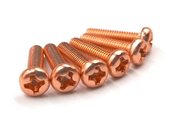 

M3 Aluminum Alloy color Phillips Screws Round Head Bolts Cross Slot Screw Bolt Orange