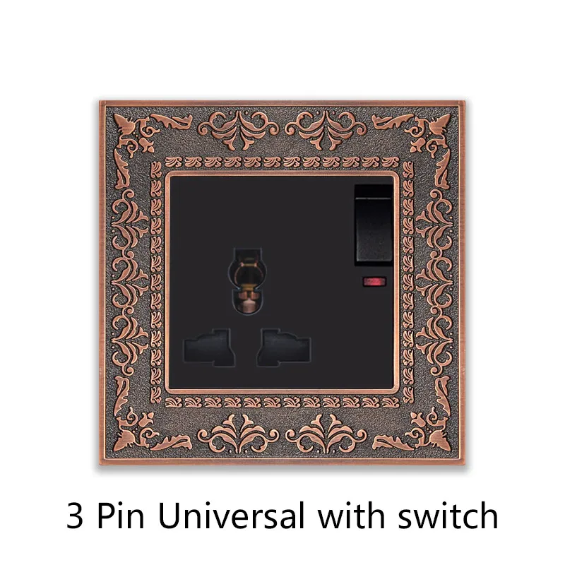 3 Pin Universal with switch