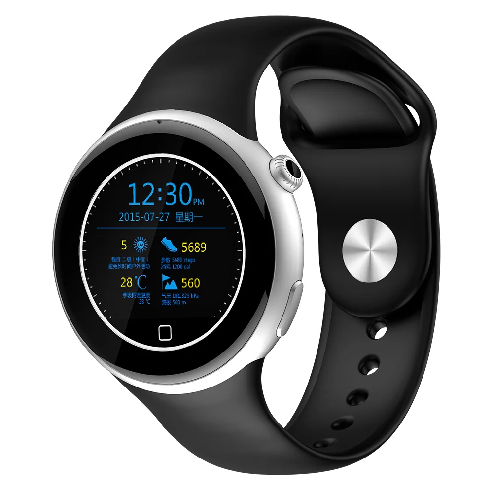 

Fashion Sports Smart Watch For IOS iPhone MTK2502 Remote Camera Smartwatch Heart Rate Monitor SIM Card Waterproof Watch Android
