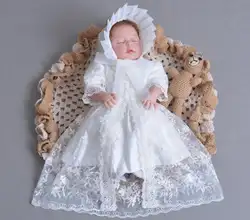 DOLLMAI Новый Bebe куклы реборн с белым платье принцессы все силиконовые девушка тела новорожденных Куклы и игрушки для девочек подарок для