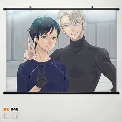 Домашний декор плакат настенный прокрутка Новогодний подарок YURI! На льду Yuri Katsuki