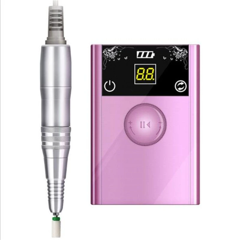 Портативный Электрический инструмент для ногтей перезаряжаемый беспроводной