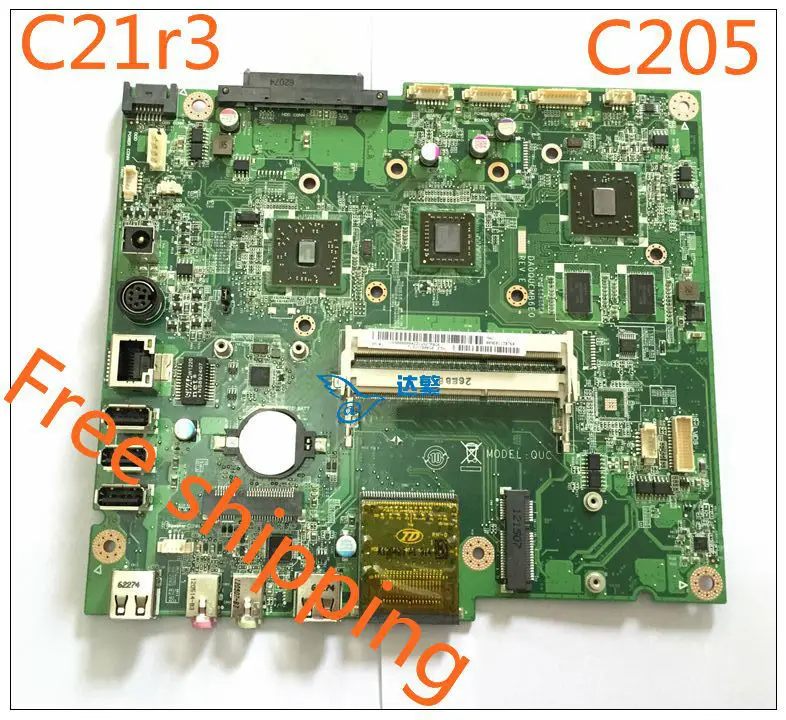 Материнская плата для Lenovo C205 C21R3 AIO DA0QUCMB6E0 материнская 100% протестирована