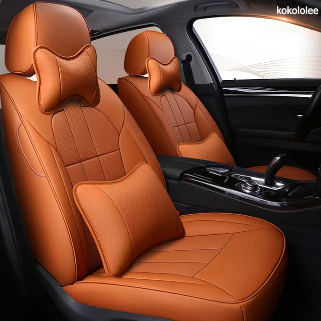 kokololee Custom real leather car seat cover for Lexus rx350 rx330 rx300 rx400h rx450h LS IS200d