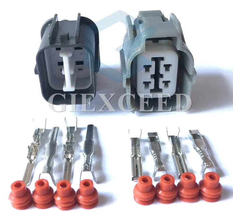 4 контакта 6189 0132 6181 0073 HW фотолампа для Toyota Camry Honda B Series O2 сенсорный разъем|Кабели