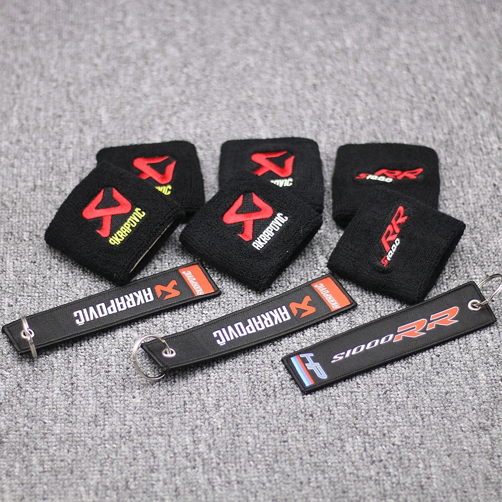 Reservoir Socken Motorrad Bremsfl/üssigkeitsbeh/älter Beh/älter Sleeves HRC for Honda CBR1000RR CBR600RR CBR250R CBR600F4i NSR250 Color : 2 Pieces