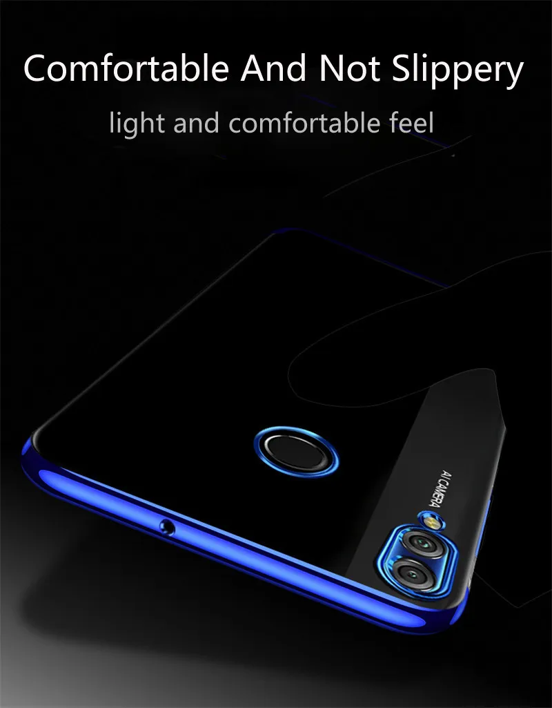 Покрытие чехол для телефона на Honor 8C для huawei P smart Honor 8X Lite MAX 8 9 Lite 10 7A Pro 7C RU мягкий ТПУ противоударный Тонкий чехол