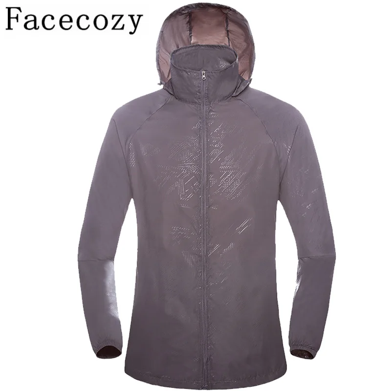 Женские и мужские быстросохнущие походные рубашки Facecozy летние спортивные