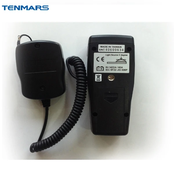 TENMARS TM-209 цифровой светодиодный фонарь измеритель уровня 400000 измерительный люксметр