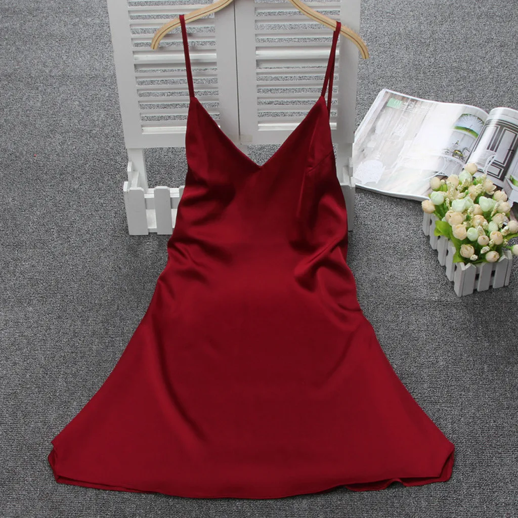 

Nuisette Femme De Nuit Sleepwear Women Present for Girlfriend Four Seasons Nightwear Nightdress Comfortable Fashionable Seamless