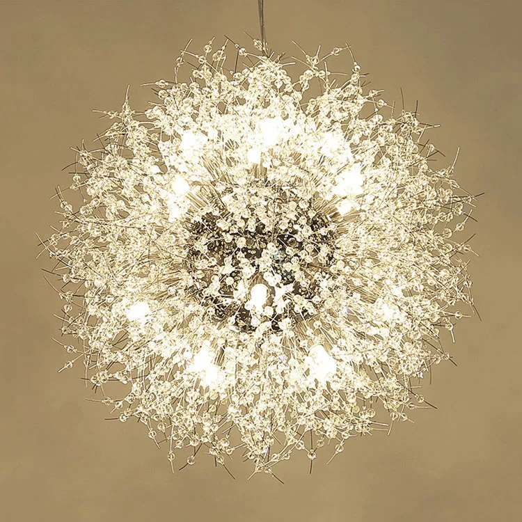 Creative Pendant Light Modrn Lamp Suspension Luminaire Lights  AC110-240v Hanging Bar Dining Restaurant Dandelion Pendant Lights(21)