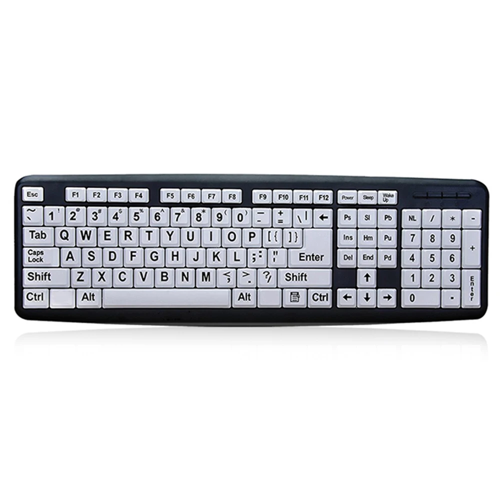 Buy Large Print Computer USB Wired Virtual Keyboard