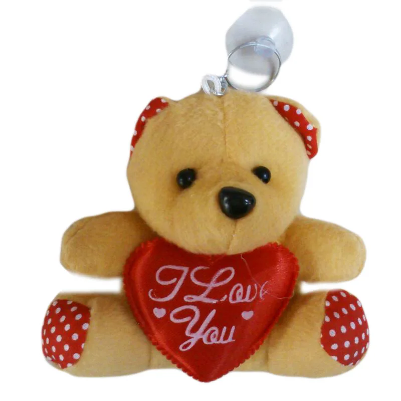 11cm height sitting love bear 6 -00