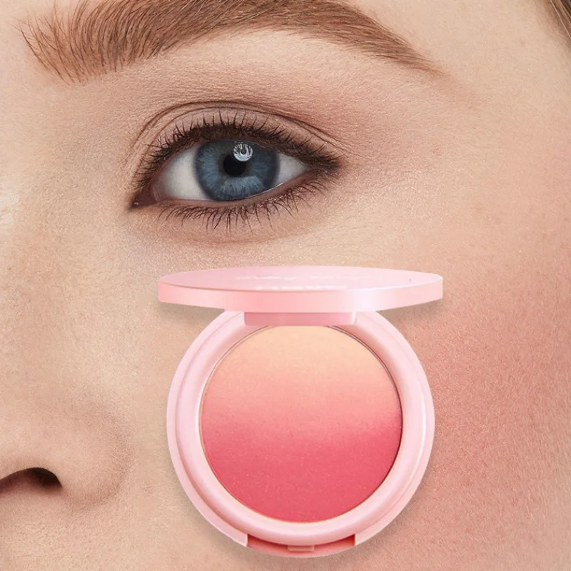 

Cheek Blusher Makeup Powder 4 Color Blush Different Color Pressed Powder Foundation Makeup Blusher For Face Peach Cosmetic