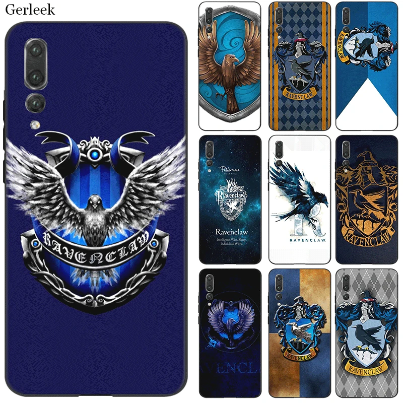 

Gerleek Cell Phone Case Tpu For Honor 7A Pro 7C 8 8X 8C 9 Note 10 Lite Cover Ravenclaw Shell