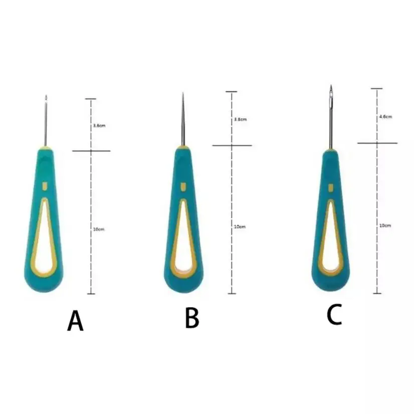 Стальное шило для шитья Обуви Ремонт шитья крючком, спицами инструмент 1,8