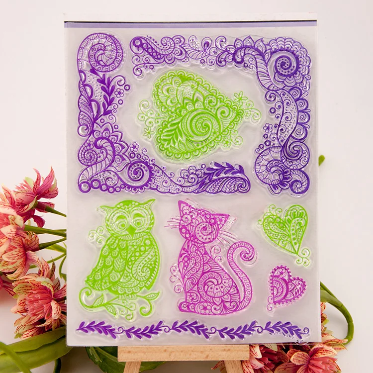 NCraft Clear Stamps N5146 Scrapbook Paper Craft Clear stamp