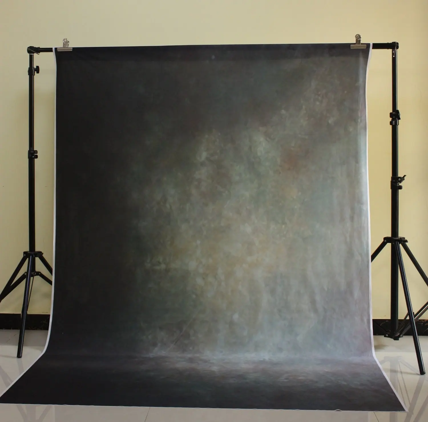 

150x220cm Solid Muslin Photography Background HUAYI Washable Cotton Polyester Photos Background Deep Green D-8958