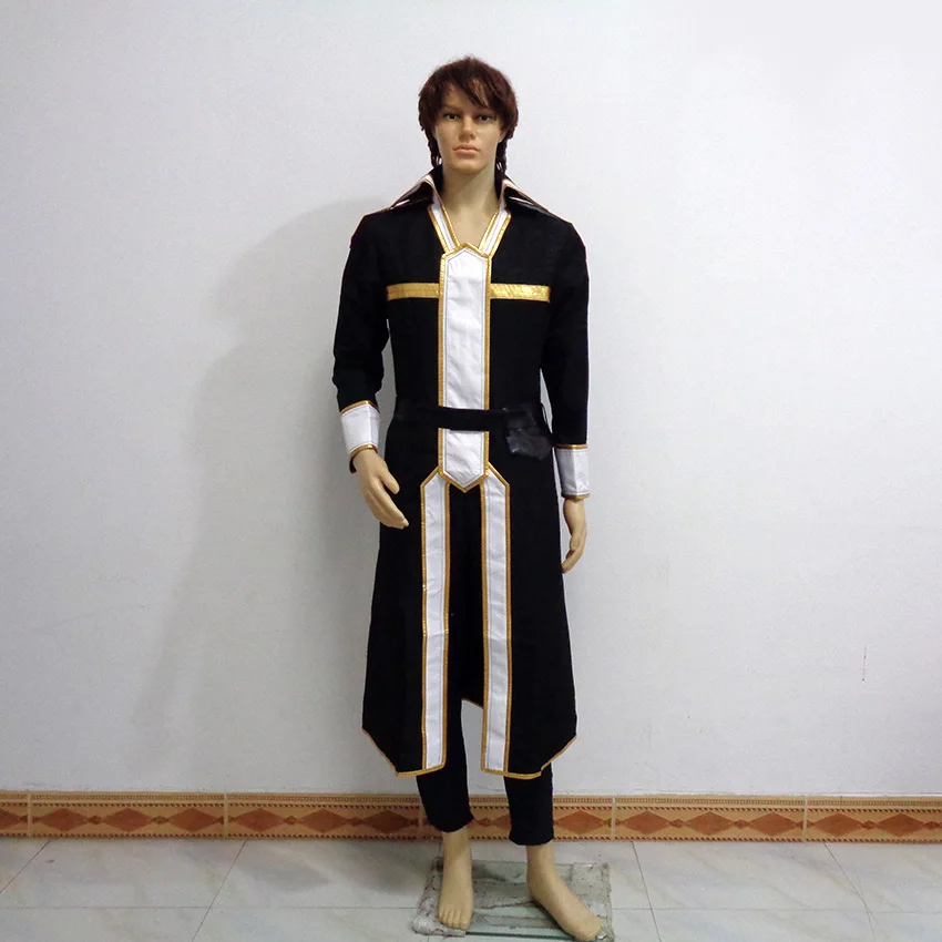 

Sword Art Online SAO Kirigaya Kazuto Kirito Christmas Halloween Uniform Outfit Cosplay Costume Customize Any Size