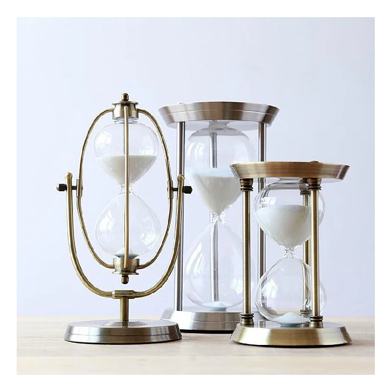 

Sand Hourglass Timer Home Decoration Desktop Sand Clock Timers 15minute/30minutes/60minutes Hourglass Furnishing Gift Craft