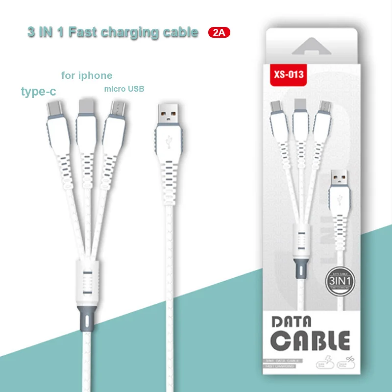 Новый оригинальный 120 см 3 в 1 USB зарядный кабель для iPhone Huawei xiaomi USB Type C Micro USB быстрая зарядка для iphone 6 7 8 9 X Новый оригинальный 120 см 3 в 1 USB зарядный кабель для iPhone Huawei xiaomi USB Type C Micro USB быстрая зарядка для iphone 6 7 8 9 X