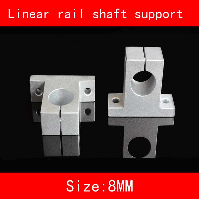 

Aluminium linear rail shaft 8mm SK8 SH8A Linear Rail Shaft Support XYZ Table CNC part