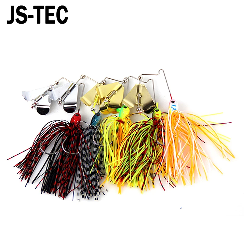

13G Metal Sequins Lures Silicone Skirt Fishing Lure Pike Tackle Rubber Jig Wobbler Spinner Beard 1PCS Fishing Accessories A029