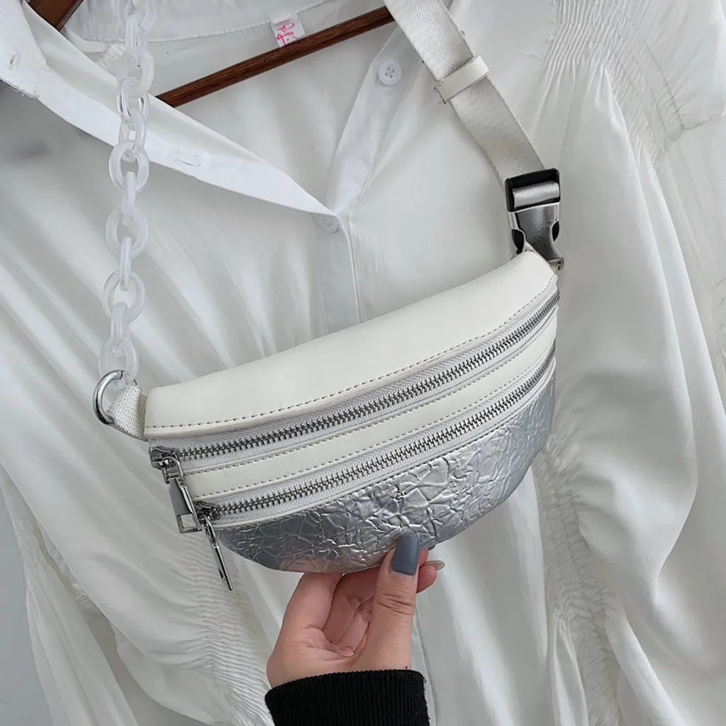 Унисекс мини-сумка с талией, Спортивная кожаная маленькая плечевая поясная сумка для мужчин и женщин, водонепроницаемые нагрудные сумки