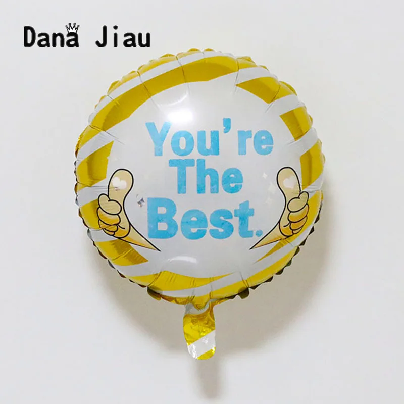 18inch You Are The Best Kids Happy Birthday Party Balloons School