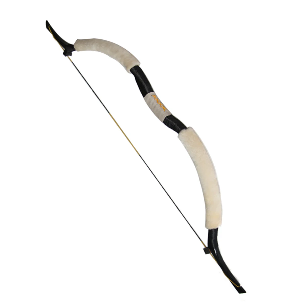 

1 pcs 20lbs sheepskin wooden handmade recurve bow for Scenic area
