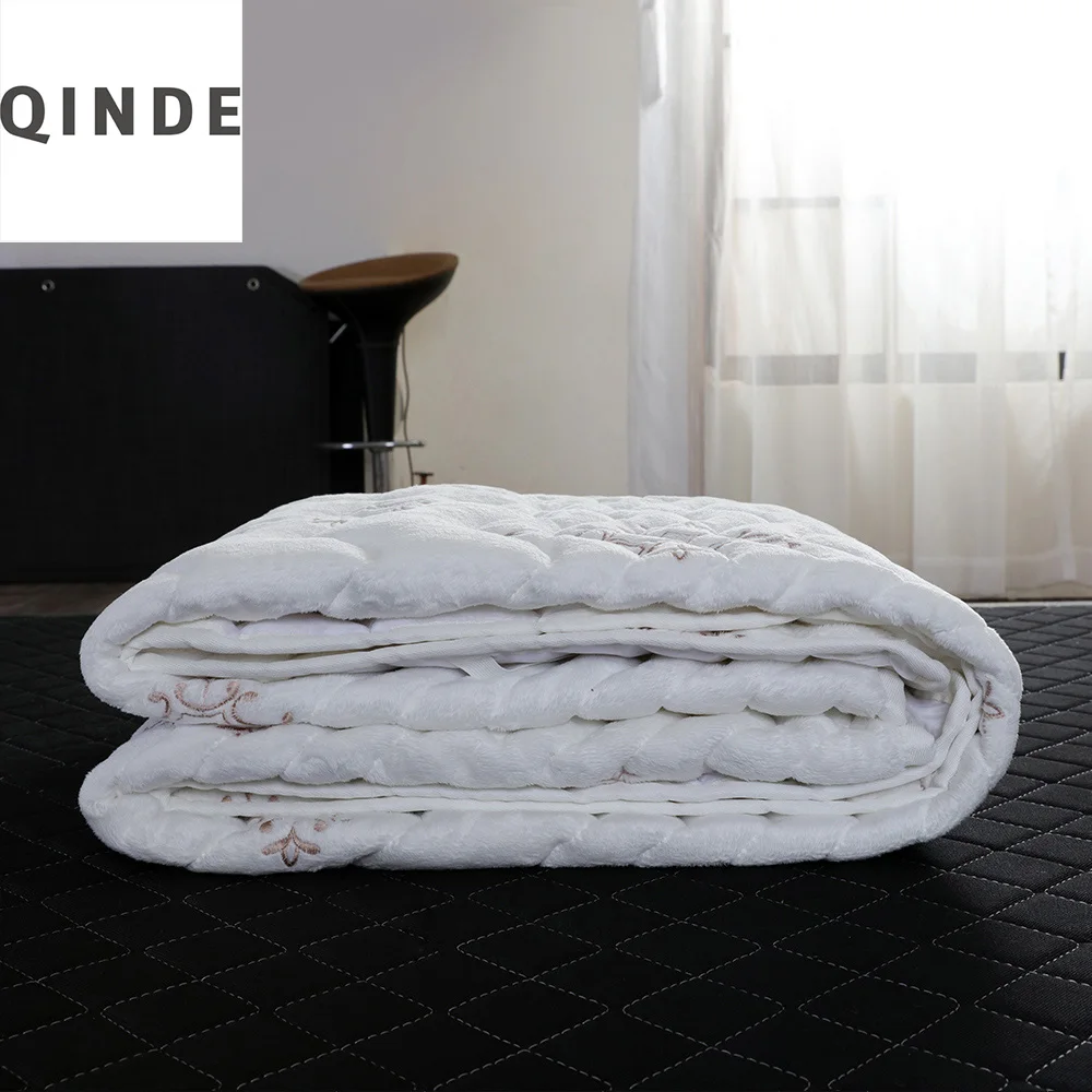 Coconut Mattress Factory Top Grade Sheared Fleece Cover Comfortable And