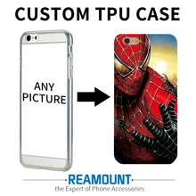 1000 шт. DIY чехол для iPhone 7 плюс 6 плюс 5 2D на заказ окрашены задняя крышка для iphone 6S Индивидуальные Чехол