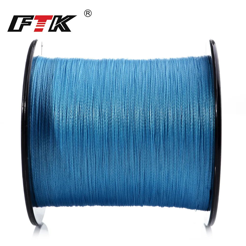 FTK 500 м PE плетеная леска рыболовный шнур 8 60LB 0 1 4 мм нити мультифиламент м|braided line|pe