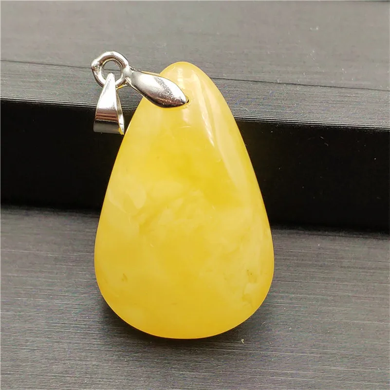 Yellow Amber Pendant (4)